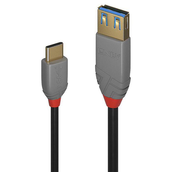 Sandberg Active Lindy 0.15m USB 3.2 Type C to A