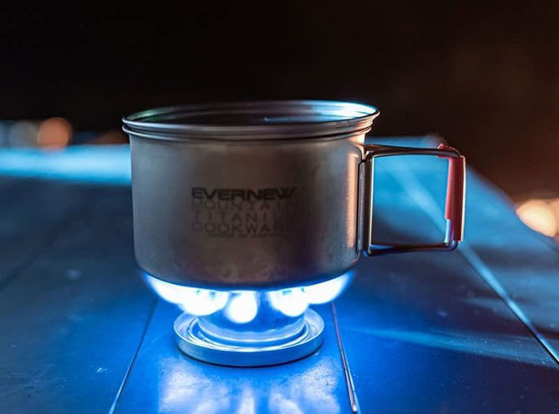 Evernew Bluenote Stove Set -Spiritus Brenner Evernew Bluenote Stove Set -Spiritus Brenner