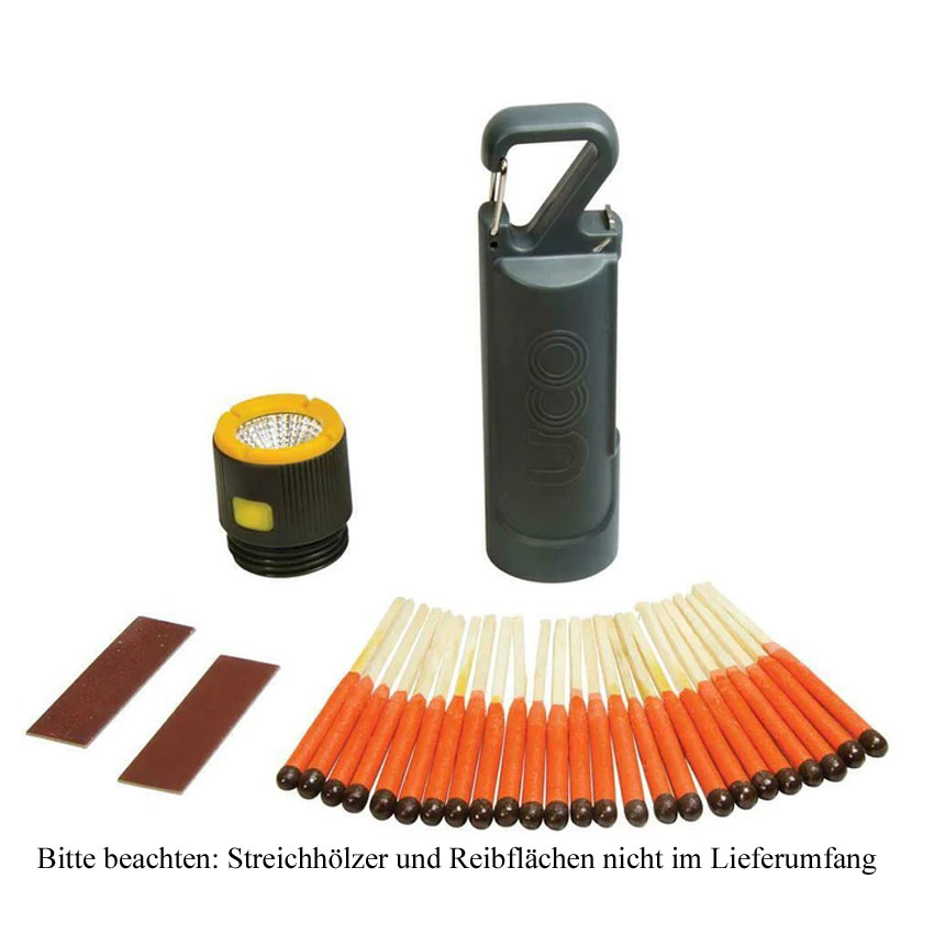 UCO Firefly Streichholzetui & Taschenlampe UCO Firefly Streichholzetui & Taschenlampe