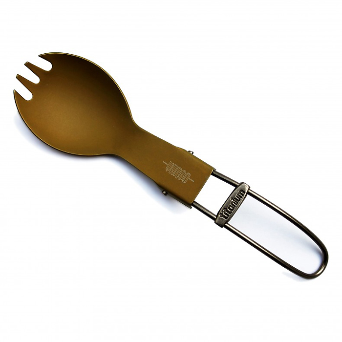 Vargo Titanium Folding Spork