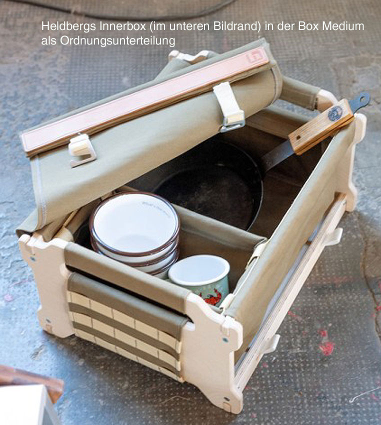 Heldbergs Innenbox für Heldbergs Box groß und medium Heldbergs Innenbox für Heldbergs Box groß und medium