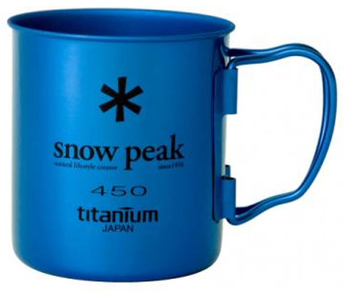 Snowpeak Single Cup 450 Titan elox Snowpeak Single Cup 450 Titan elox
