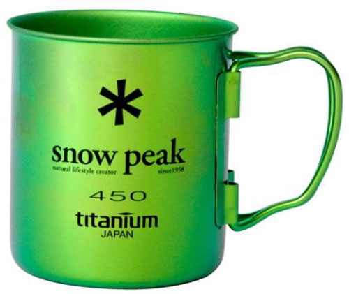 Snowpeak Single Cup 450 Titan elox