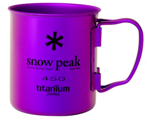 Snowpeak Single Cup 450 Titan elox Snowpeak Single Cup 450 Titan elox