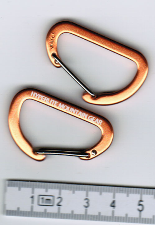 Hyperlite Mountain Gear HMG Logo Karabiner Mini