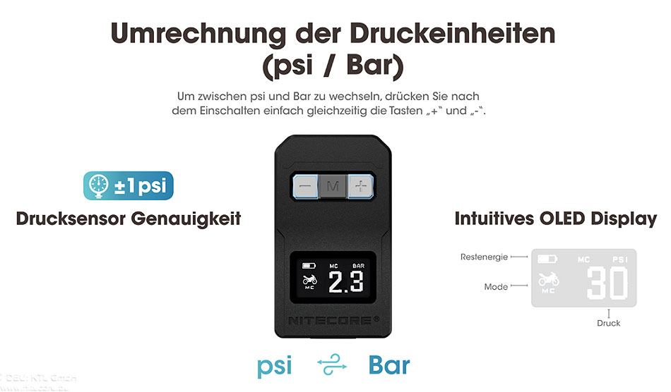 FLEXTAIL EBP10 - elektronische Luftpumpe FLEXTAIL EBP10 - elektronische Luftpumpe