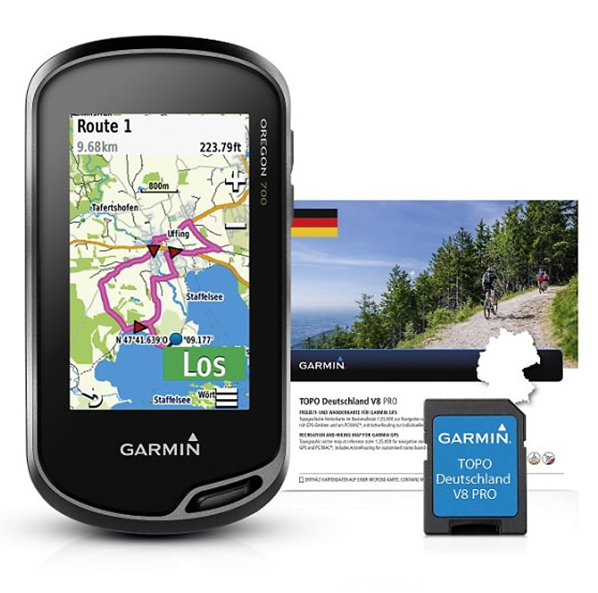 Garmin Oregon 700 mit Topo D V8 SD/MicroSD, GPS Geräte, Sackundpack.de