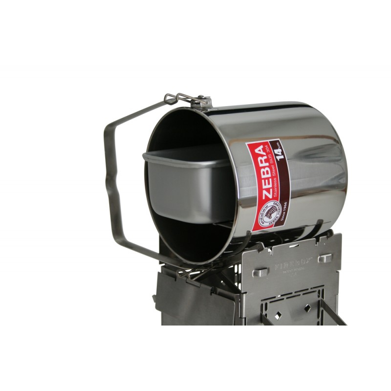 Firebox Zebra 14 cm Stainless Steel Pot mod Firebox Zebra 14 cm Stainless Steel Pot mod