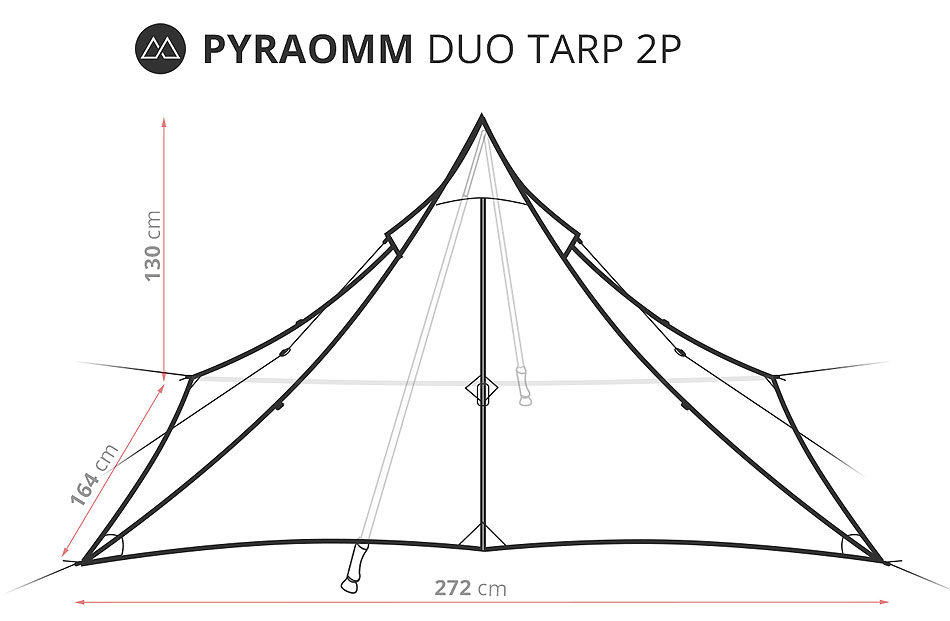 Liteway PyraOmm Duo TarpTent 2 P Liteway PyraOmm Duo TarpTent 2 P