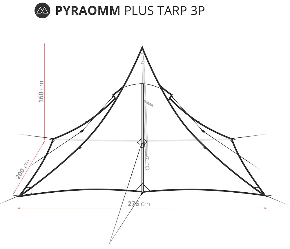 Liteway PyraOmm Plus TarpTent 3 P Liteway PyraOmm Plus TarpTent 3 P