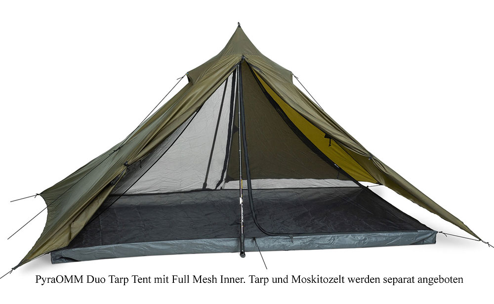 Liteway PyraOmm Duo Mesh Full Inner Tent für Duo Tarp 2 P Liteway PyraOmm Duo Mesh Full Inner Tent für Duo Tarp 2 P