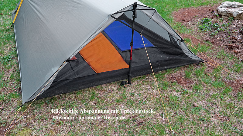 Tarptent Rainshadow 3 m. rearpole