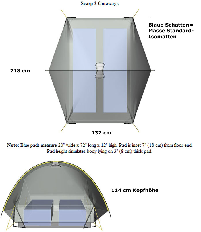 Tarptent Scarp 2 solid inner