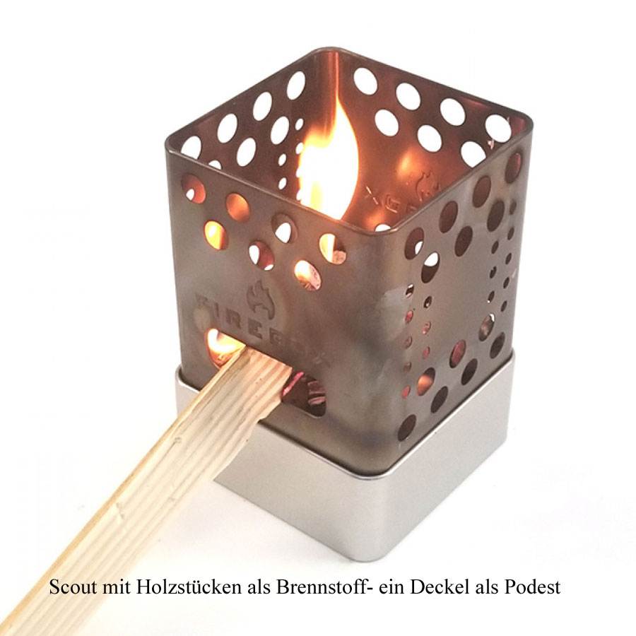 Firebox Scout Notfallkocher Kombi Kit Firebox Scout Notfallkocher Kombi Kit