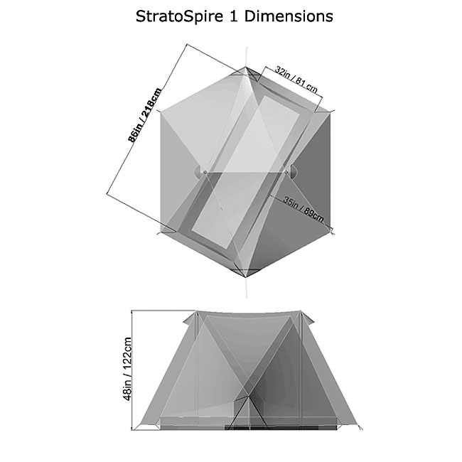 Tarptent StratoSpire 1 solid inner