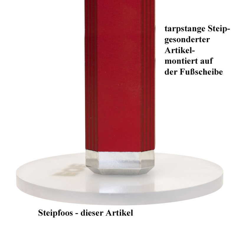 Steipfoos- Unterlegescheibe für tarpstange Steip
