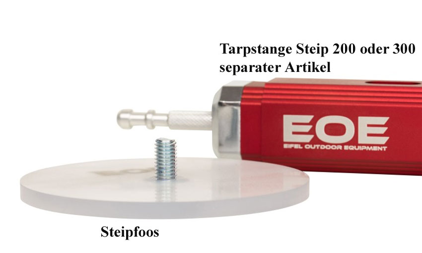 EOE Steipfoos- Unterlegescheibe für tarpstange Steip EOE Steipfoos- Unterlegescheibe für tarpstange Steip