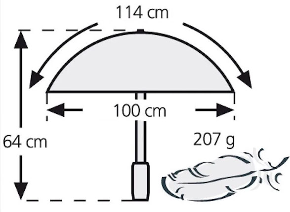 EuroSchirm Liteflex Hiking Chrome