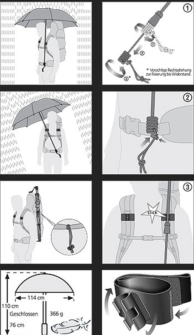 EuroSchirm Swing handsfree